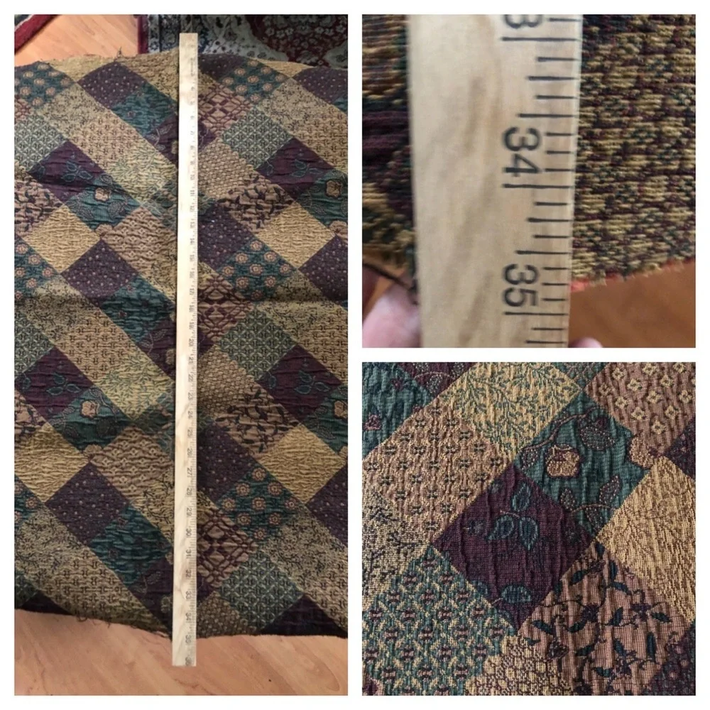 Vintage Tapestry Fabric Piece